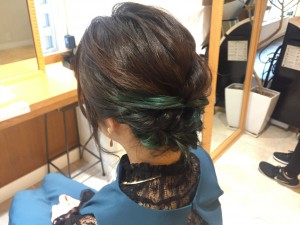 ヘアセット　サイド