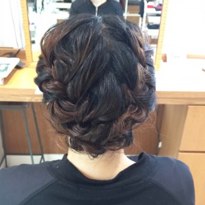 ヘアセットバック