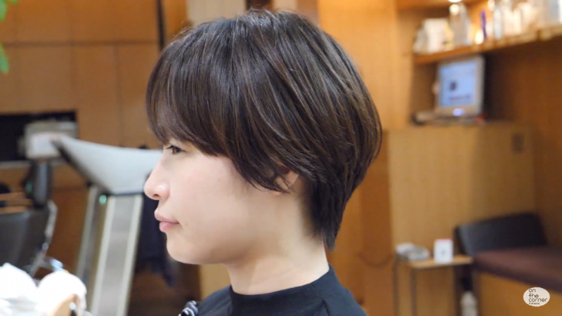 ロングヘアを超絶バッサリ マッシュショートにしました 高円寺 美容室 On The Corner オンザコーナーヘアサロン